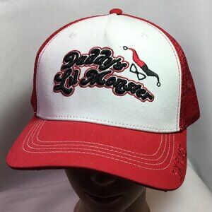 DC Harley Quinn Daddy's Little Monster Suicide Squad Snapback Hat six flags